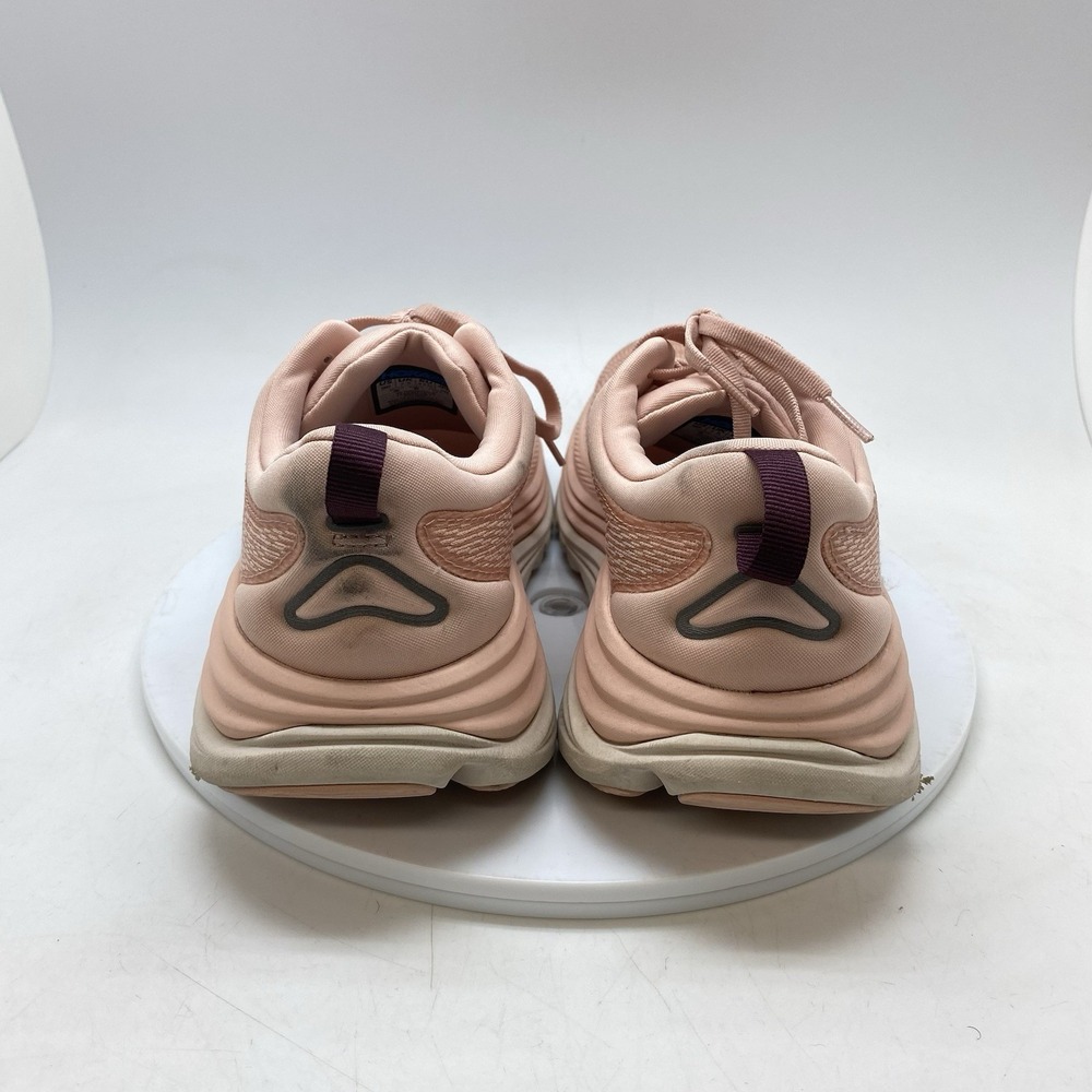Hoka One One Sneakers Womens 9 B Gaviota 5 1134235 RLTT Pink Cream Running Shoes - Picture 4 of 10